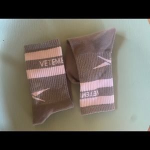 Reflective 3M Vetements x Reebok Socks.